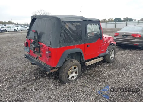 2002 Jeep Wrangler Sport from USA, damaged, VIN 1J4FA49S62P726002